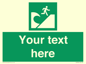 Custom Safe Condition Tsunami evacuation area